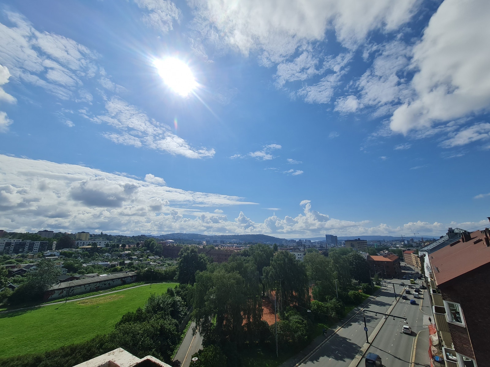 Fra balkong Galleribilde