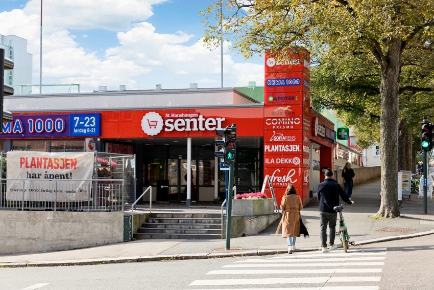 Nærsenteret på St.Hanshaugen er også kun en kort spasertur unna. Galleribilde
