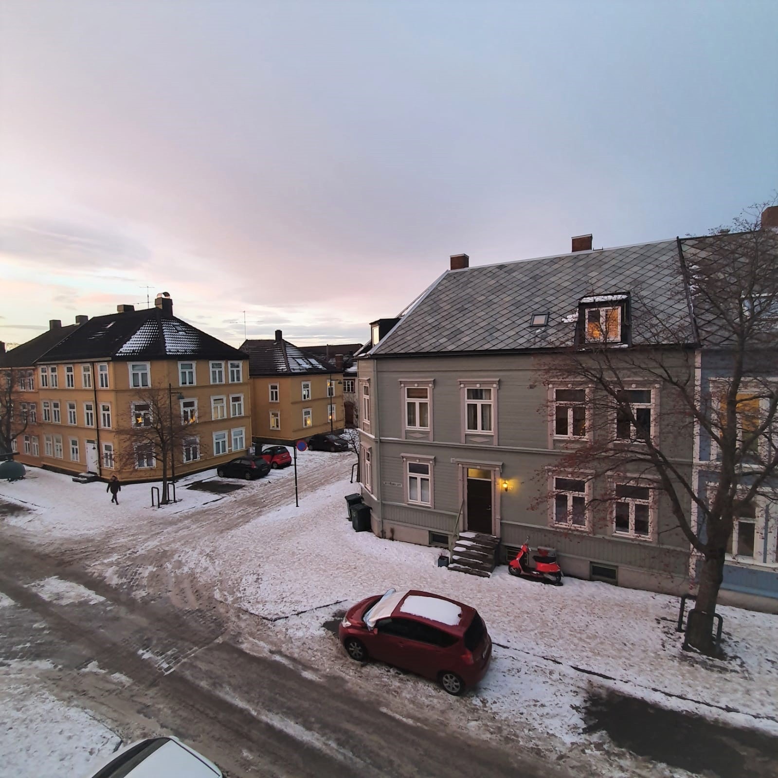 Utsikt fra leiligheten. Galleribilde