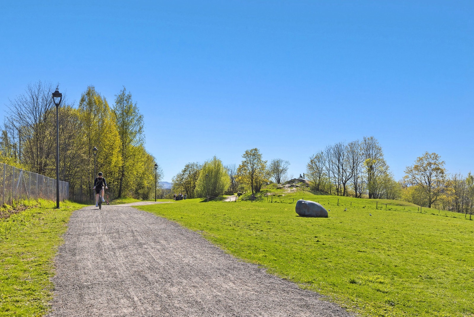 Det tar cirka 10 min å gå til det nye Tøyenbadet. Galleribilde