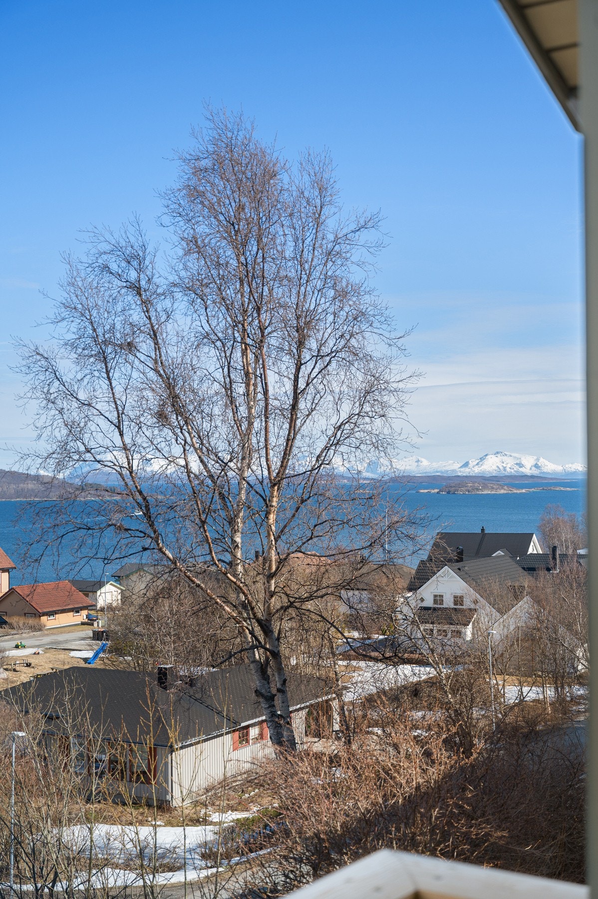 Utsiktsbilde fra veranda Galleribilde
