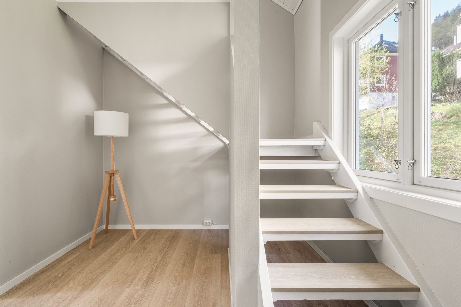 Vi beveger oss opp i loftetasjen. Galleribilde