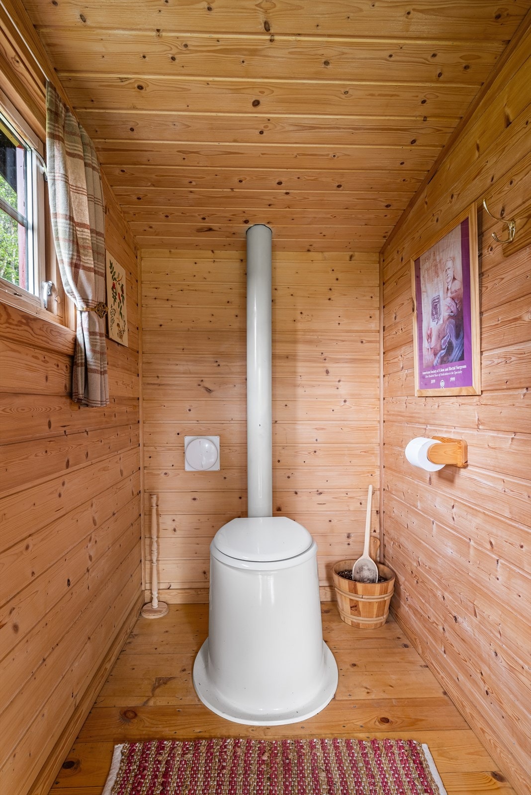 Etablert mulldo i anneks. Galleribilde