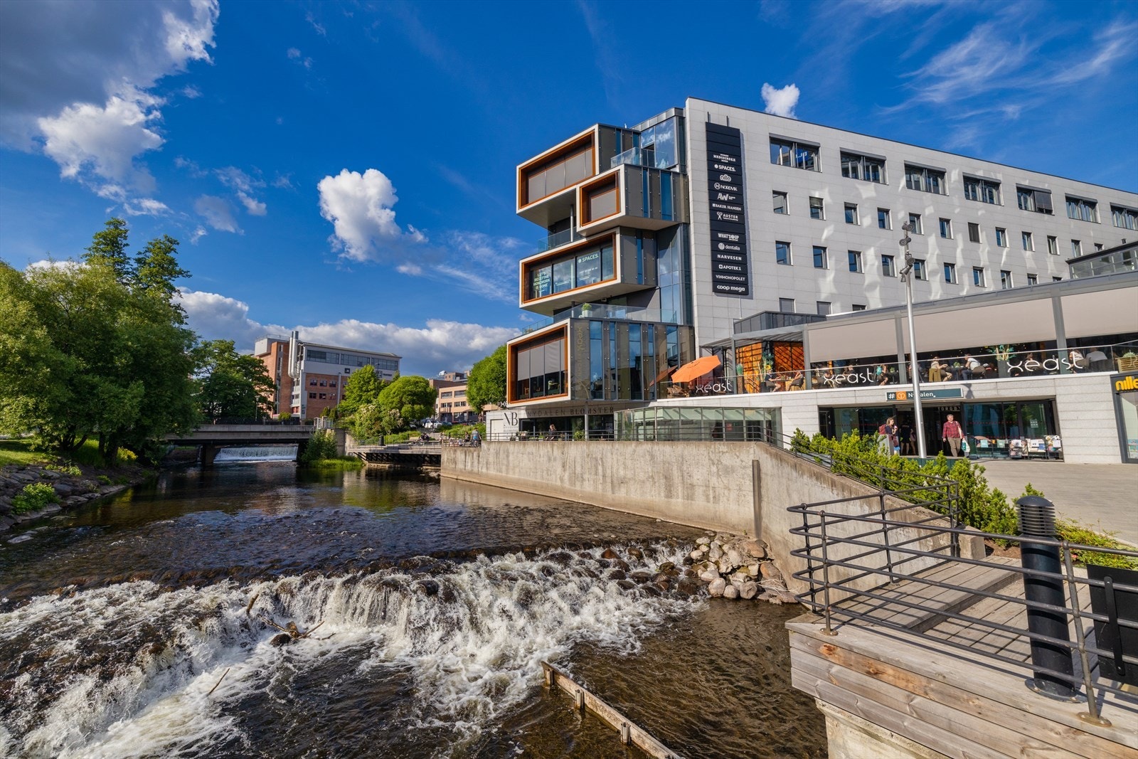 Den perfekte søndagsturen i nabolaget. Galleribilde