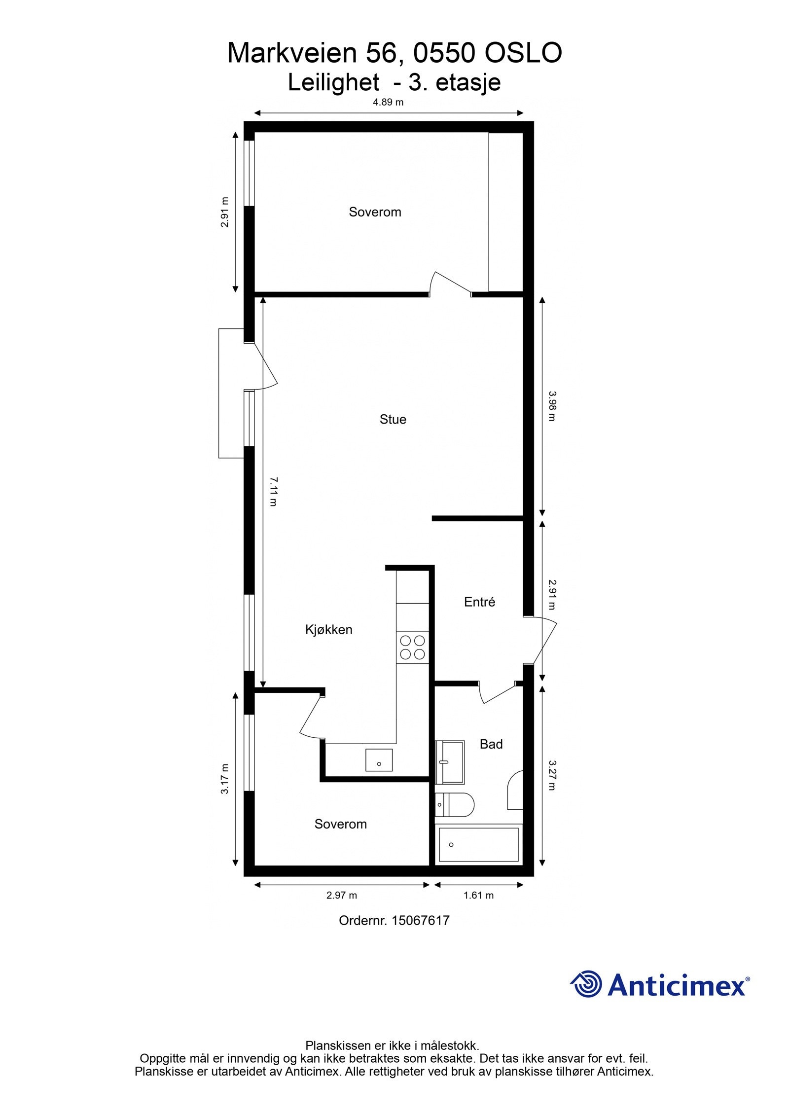 Planløsning. Galleribilde