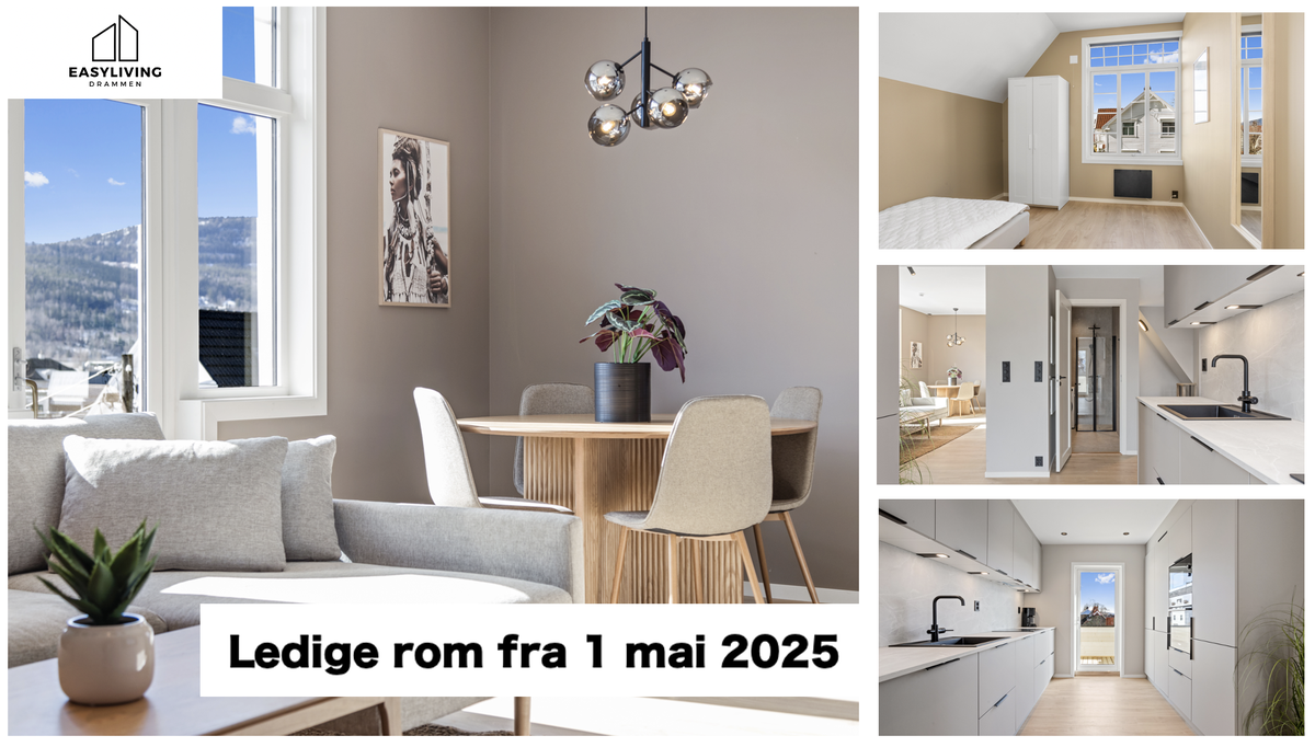 Easyliving er den største private utleieren til studenter/unge i arbeid i Drammen Galleribilde