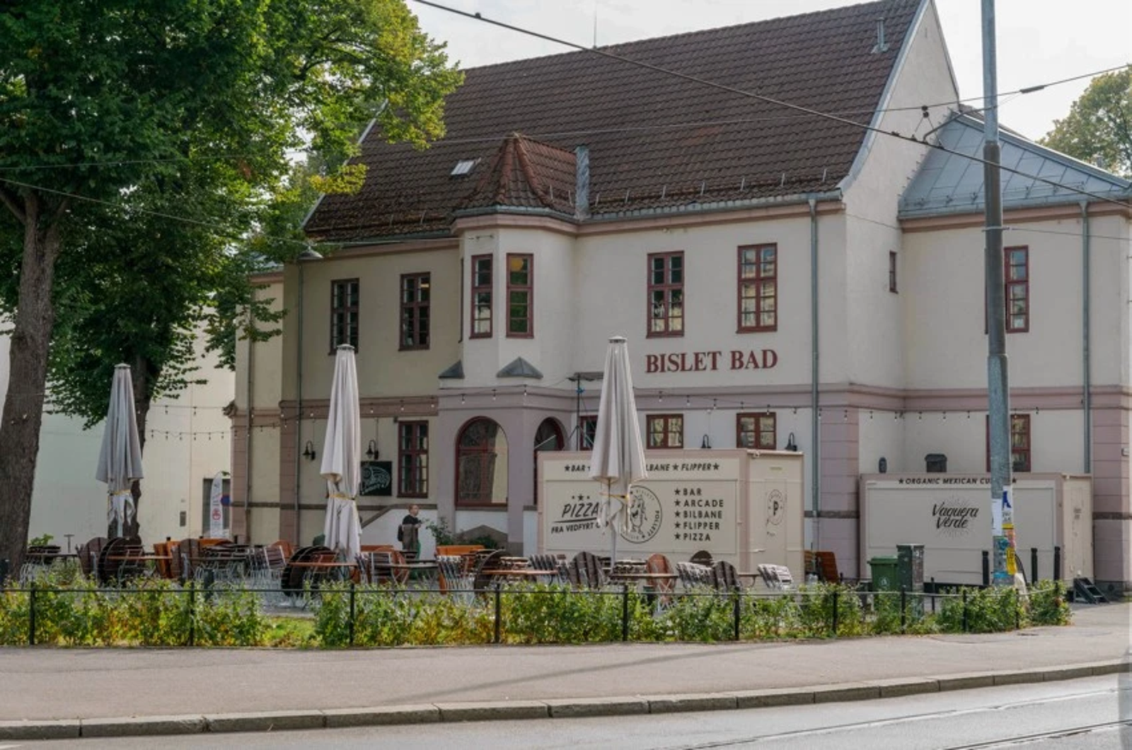 300 meter til Bislett Bad. Galleribilde