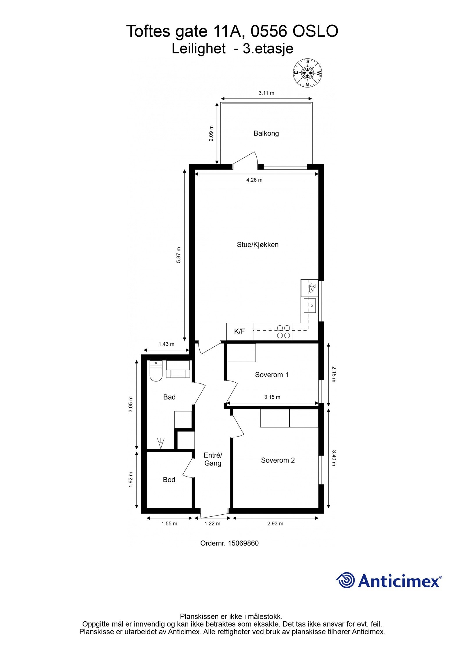 Plantegning. Galleribilde