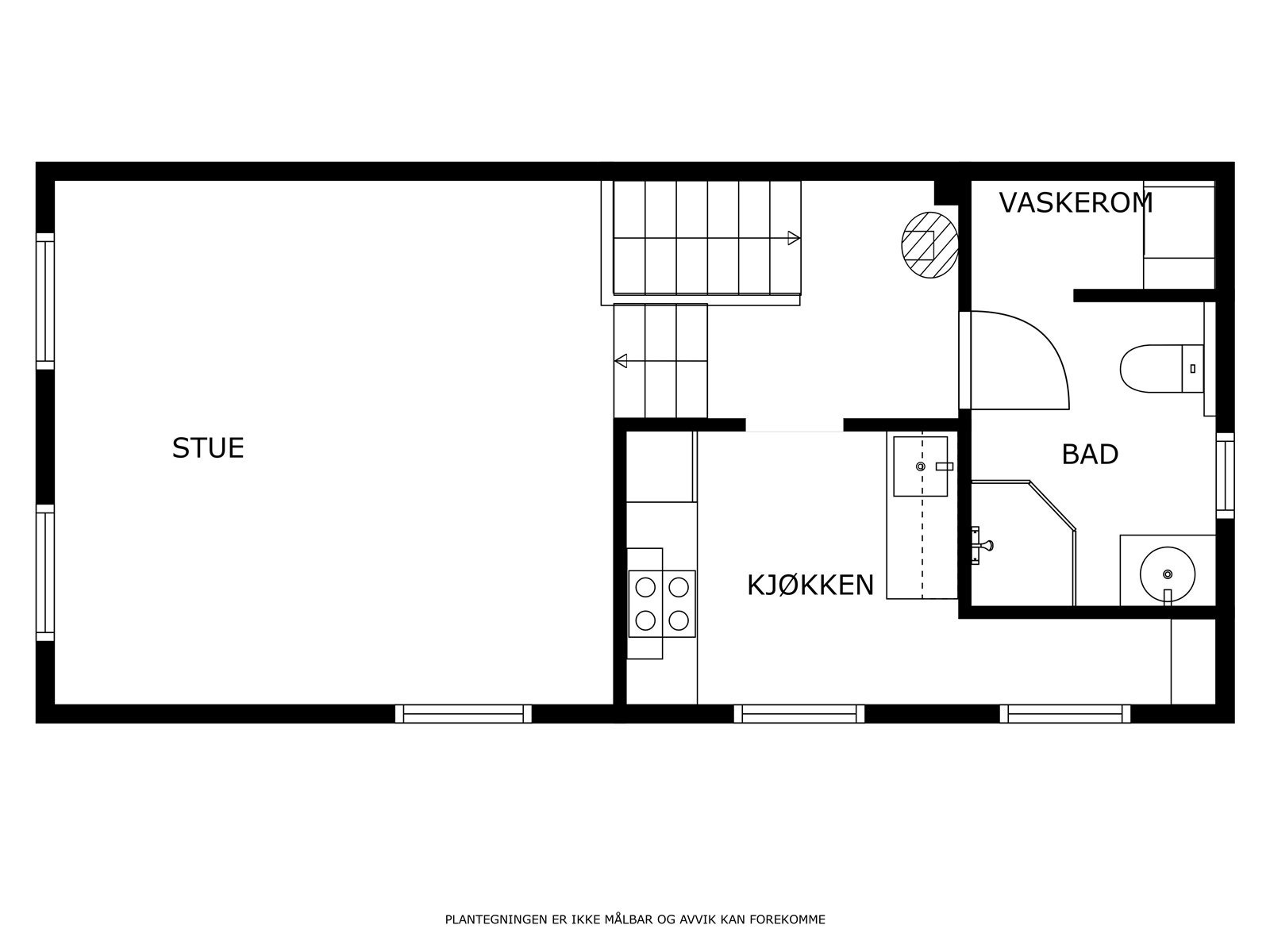 Plantegning. Galleribilde