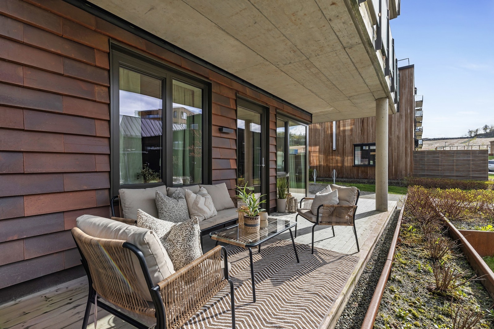 Hit kan man invitere venner og familie til hyggelige sammenkomster. Galleribilde