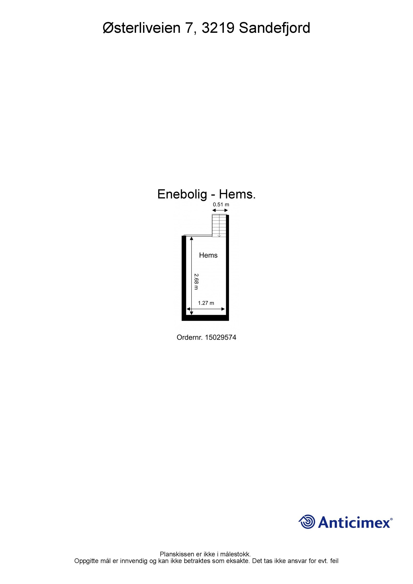 Plantegning hems Galleribilde