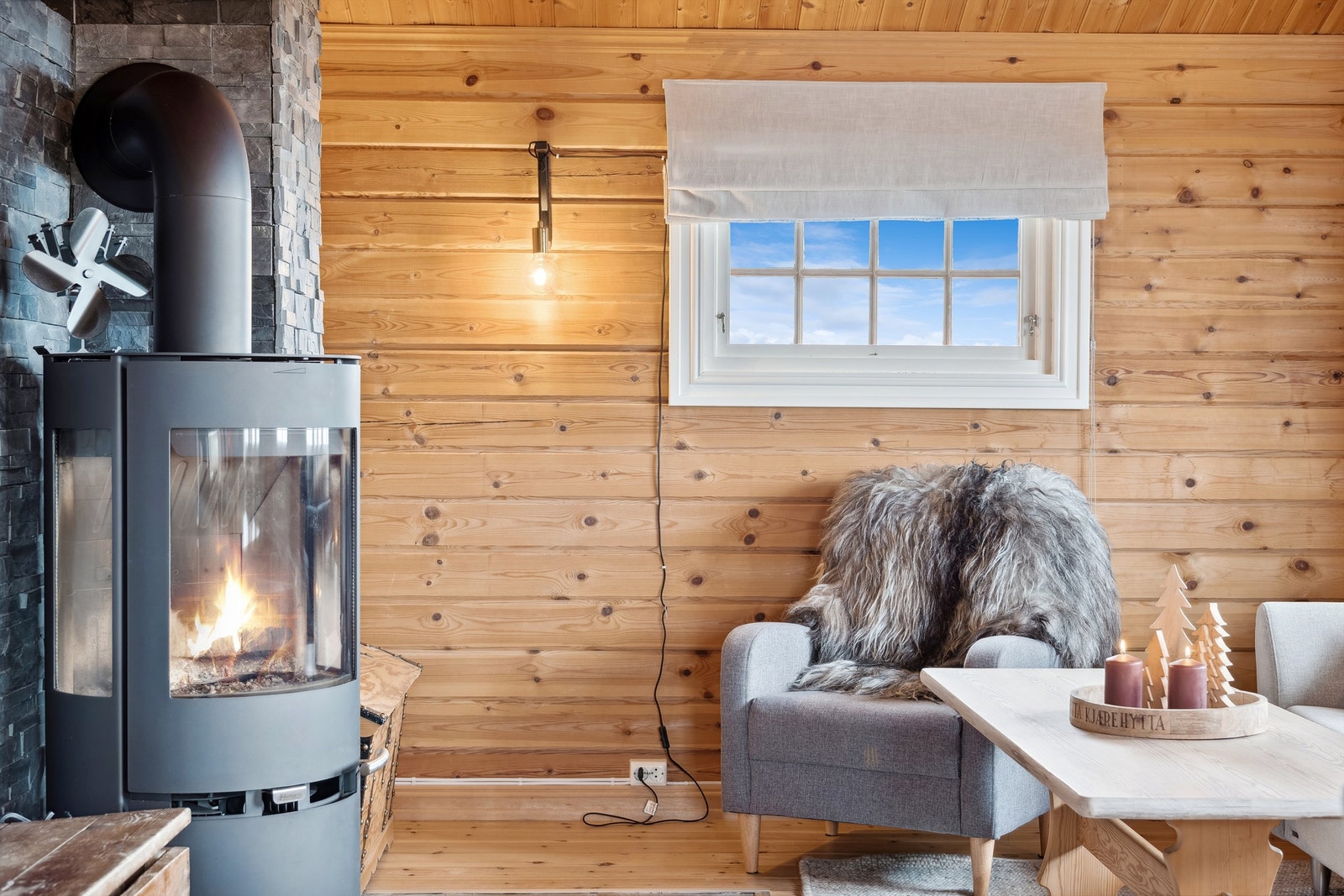 Kos deg, du er på hytta! Galleribilde