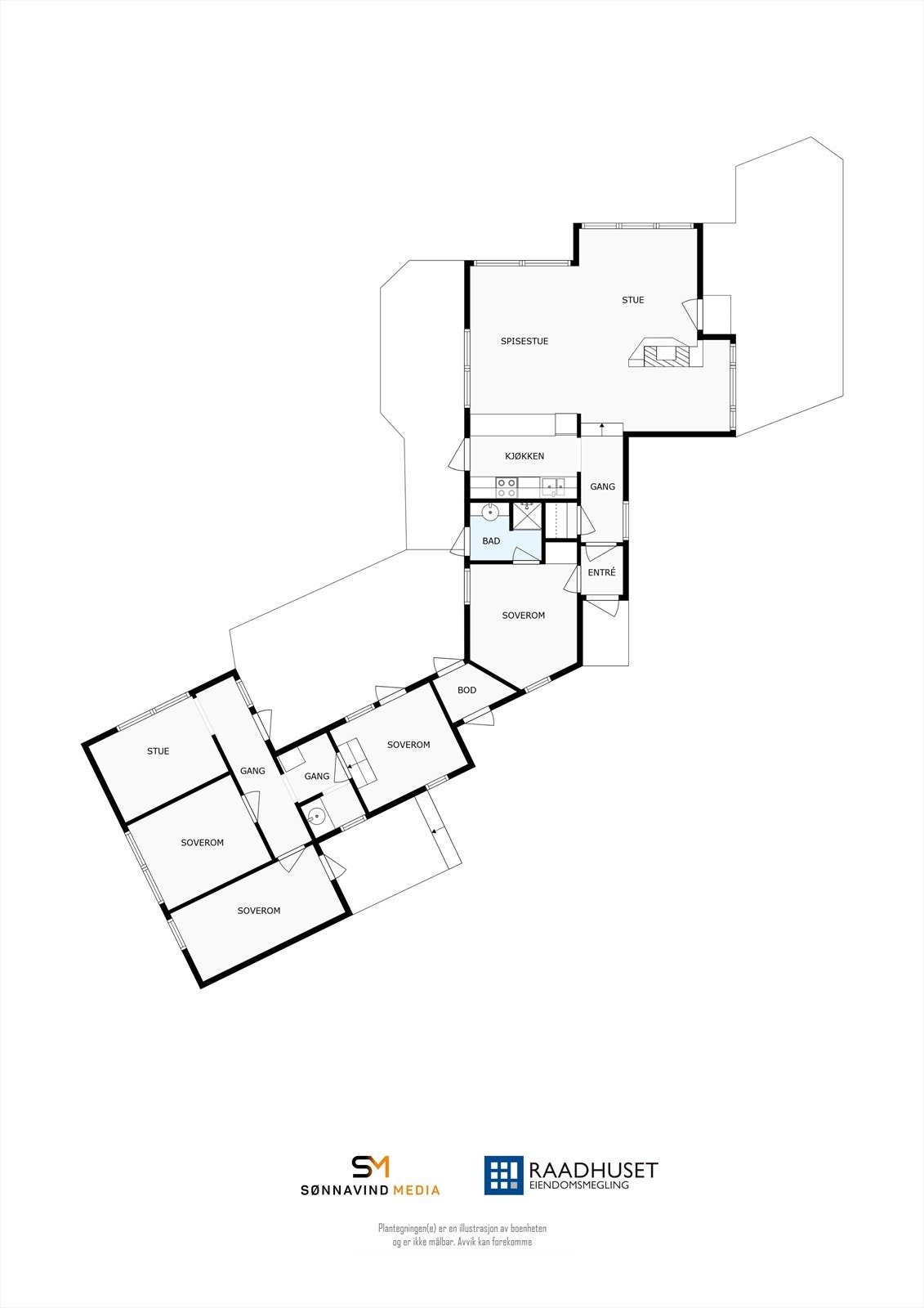 2D Plantegning Galleribilde