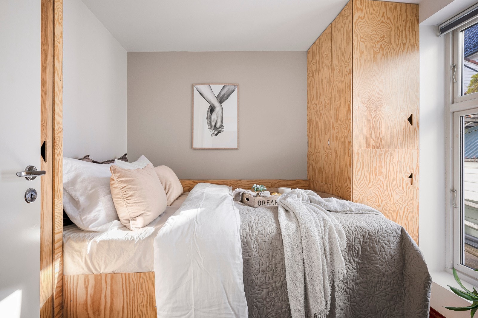 - Soverommet måler 6,3 kvm - Galleribilde