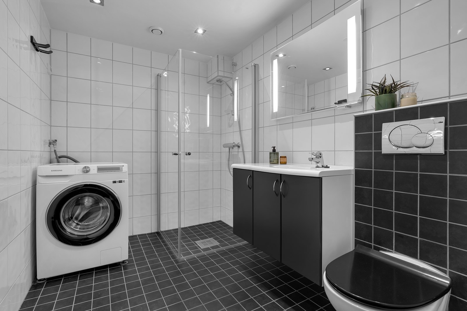 Plass til vaskemaskin Galleribilde