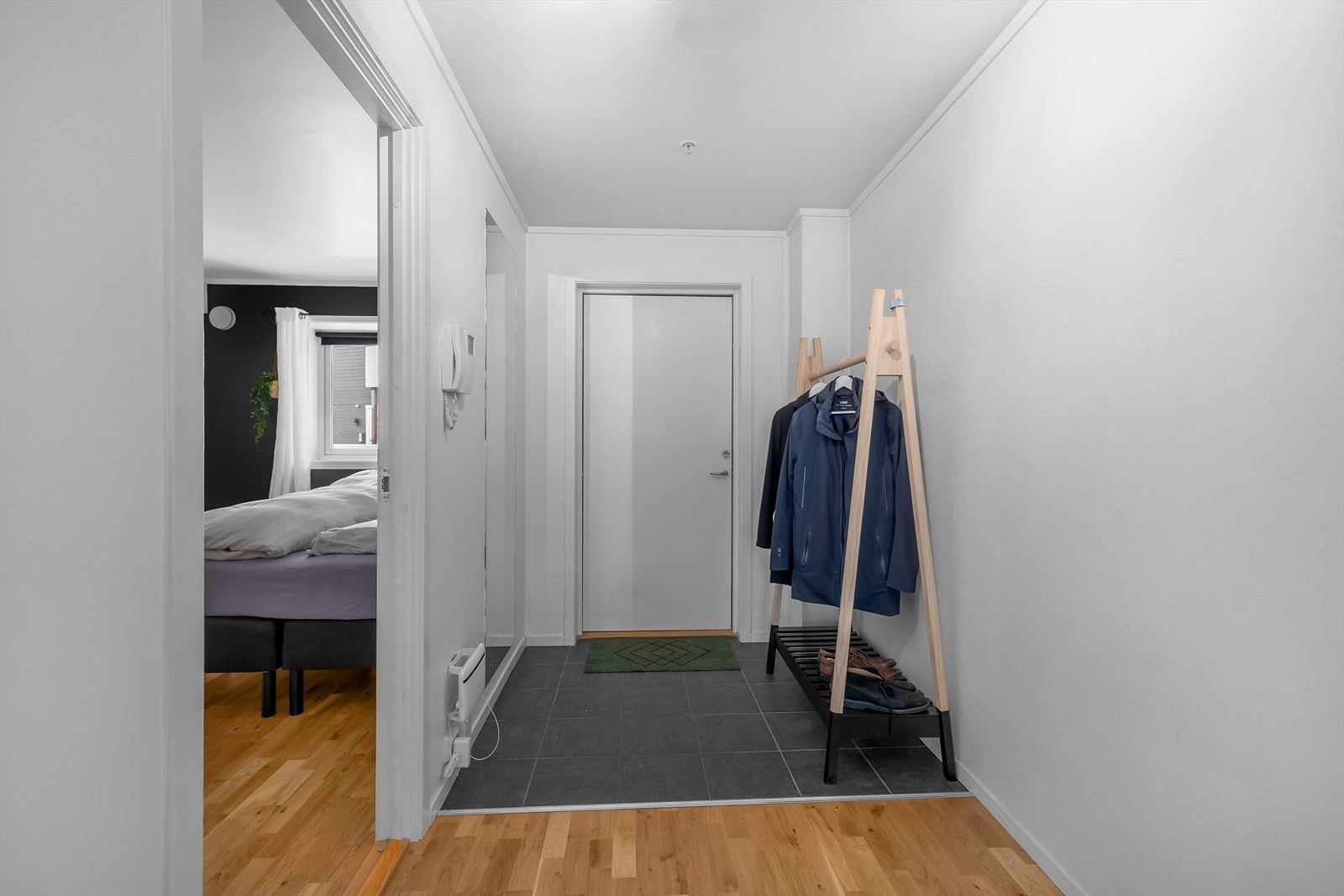 Soverommet ligger skjermet mot bakgård Galleribilde