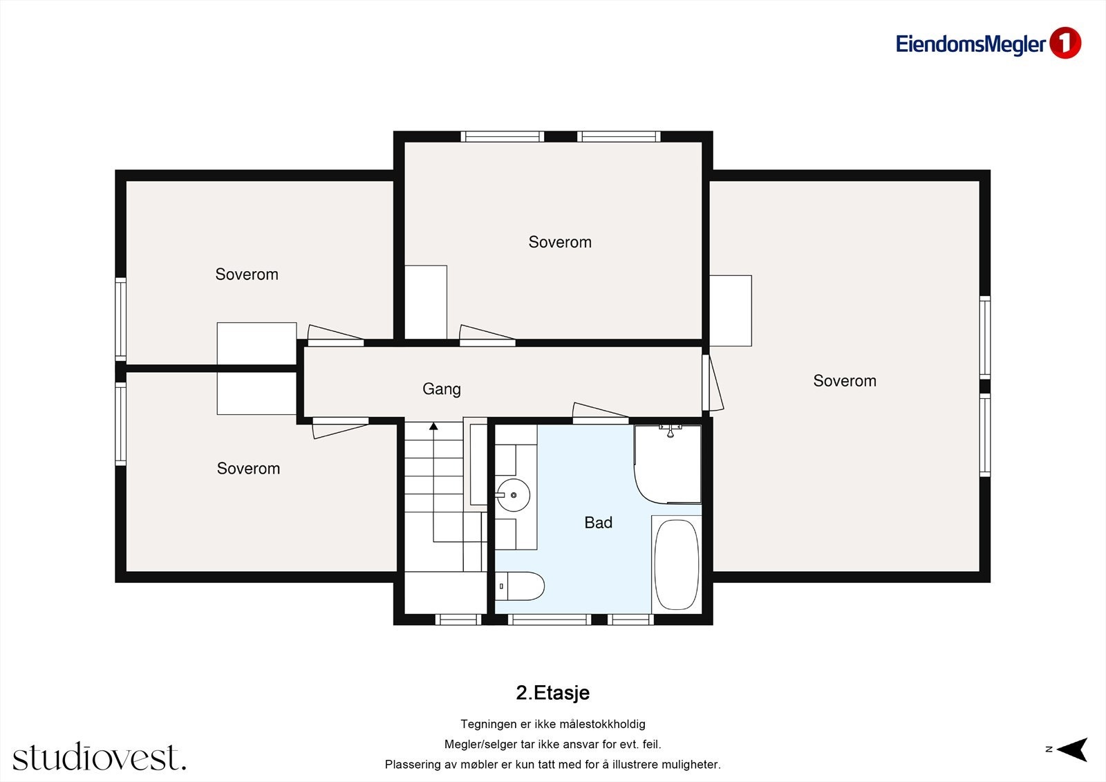 Planskisse Galleribilde