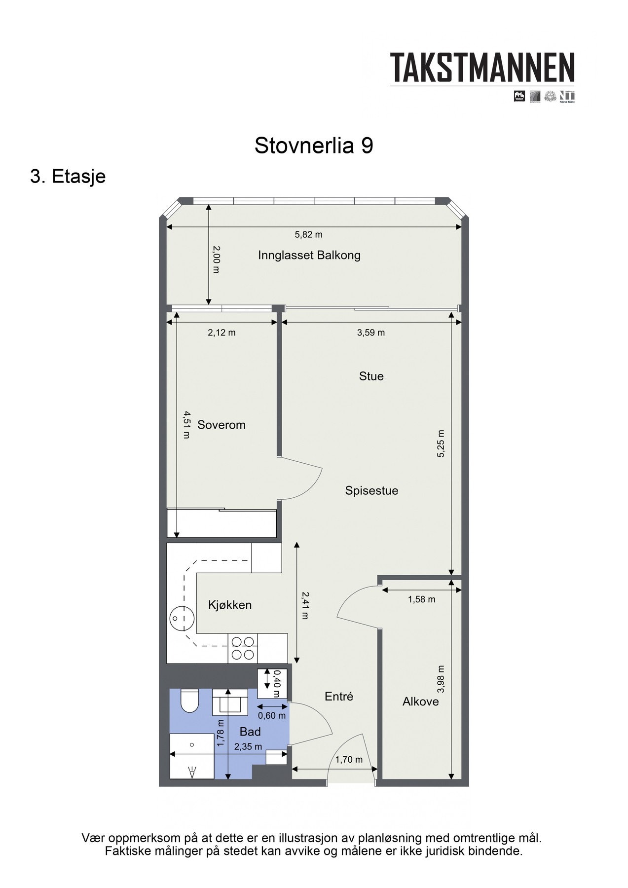Plantegning. I tillegg medfølger bod på ca. 2m². Galleribilde