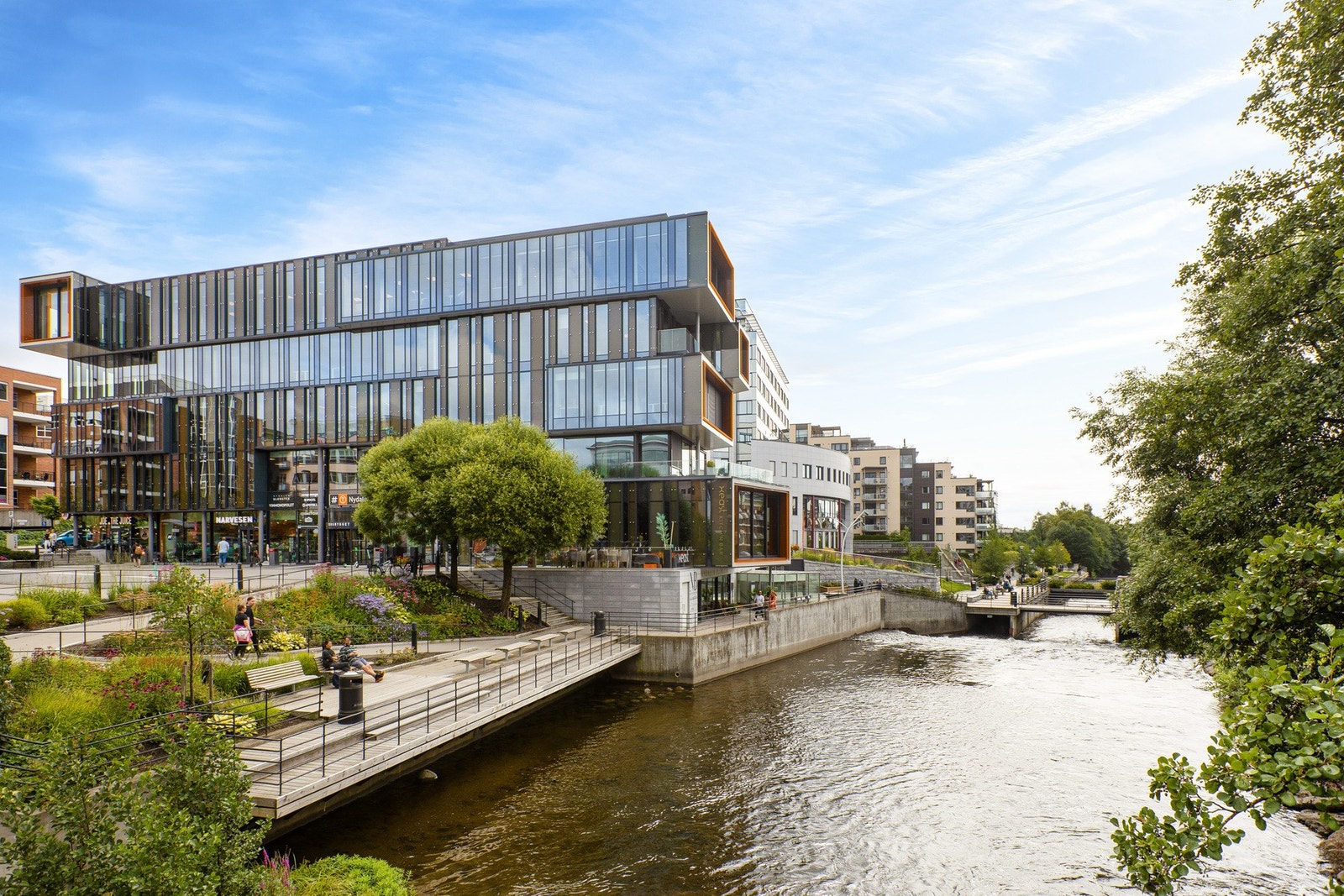 Nærområdet på Nydalen Galleribilde