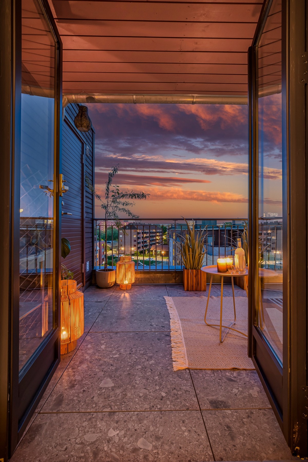 Takterrassen fungerer som en fin forlengelse av stuen og soverommene. Galleribilde