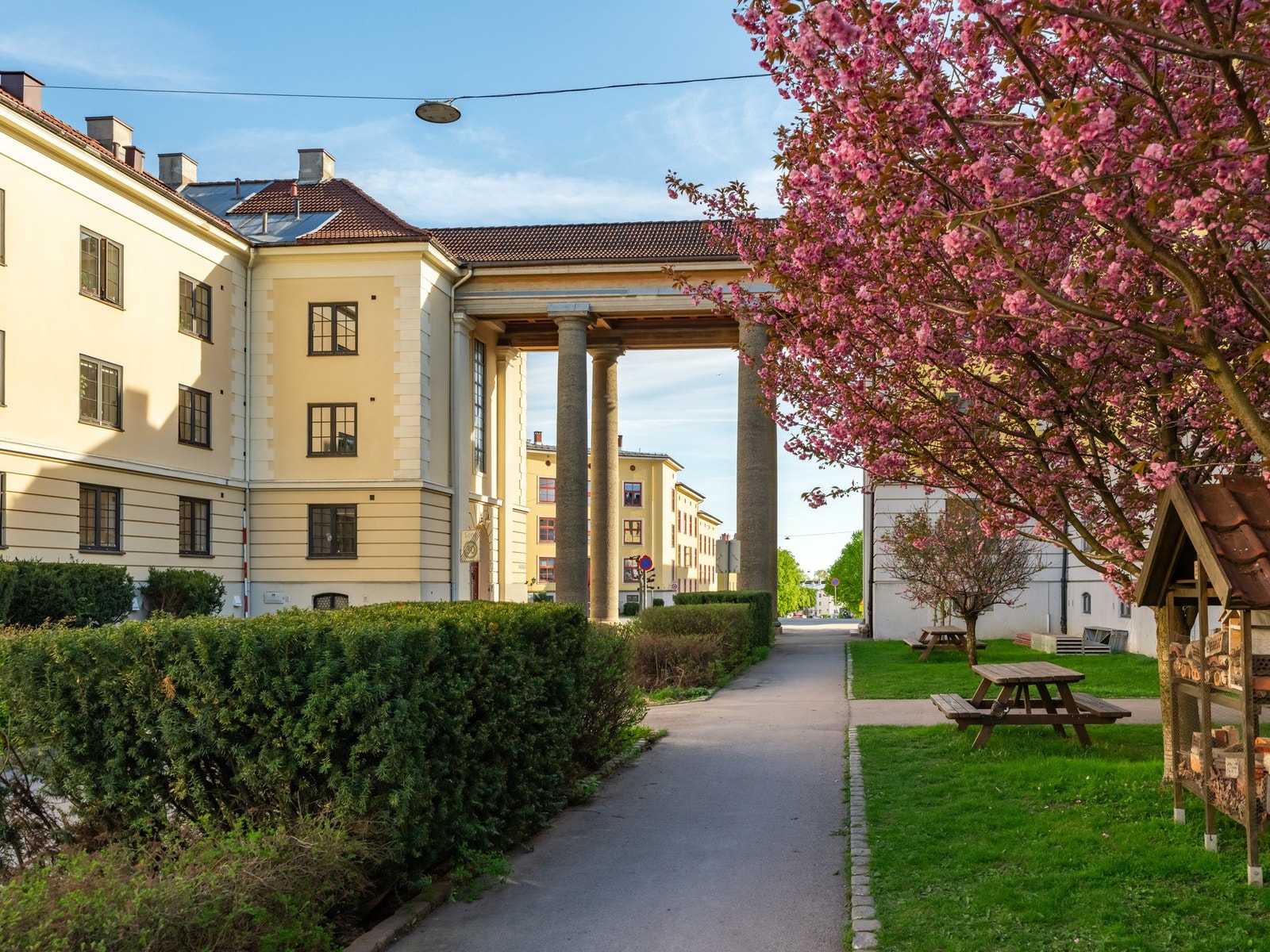 Borettslaget er veldrevet og preget av at folk virkelig liker å bo her. Galleribilde