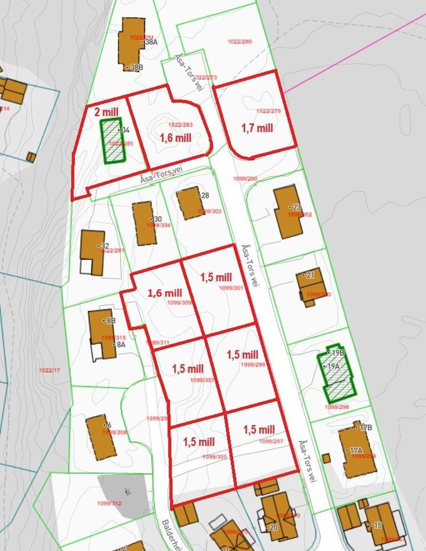 Kart med priser. Galleribilde
