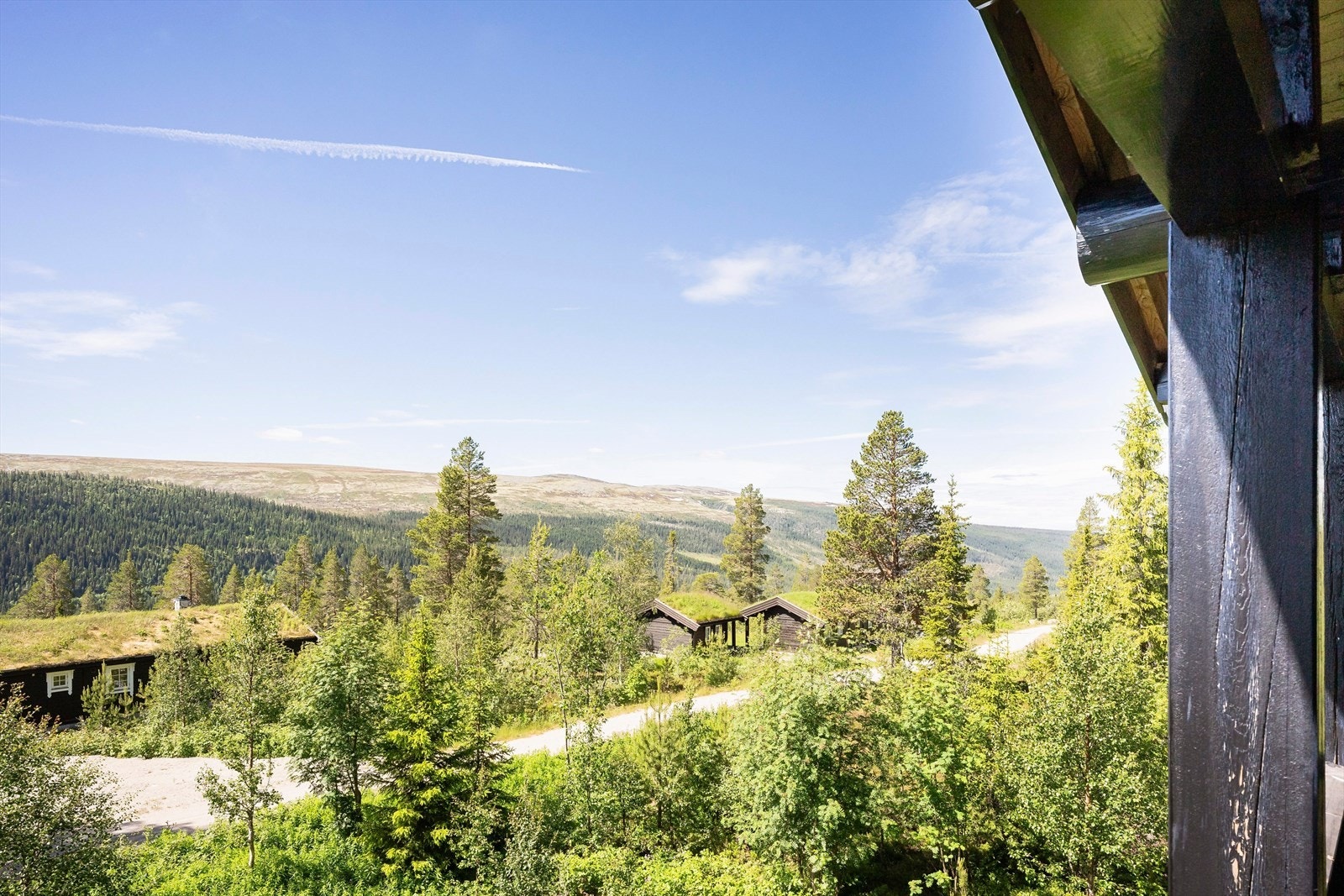 Nydelig utsikt over nærområder, snaufjell og flotte omgivelser! Galleribilde