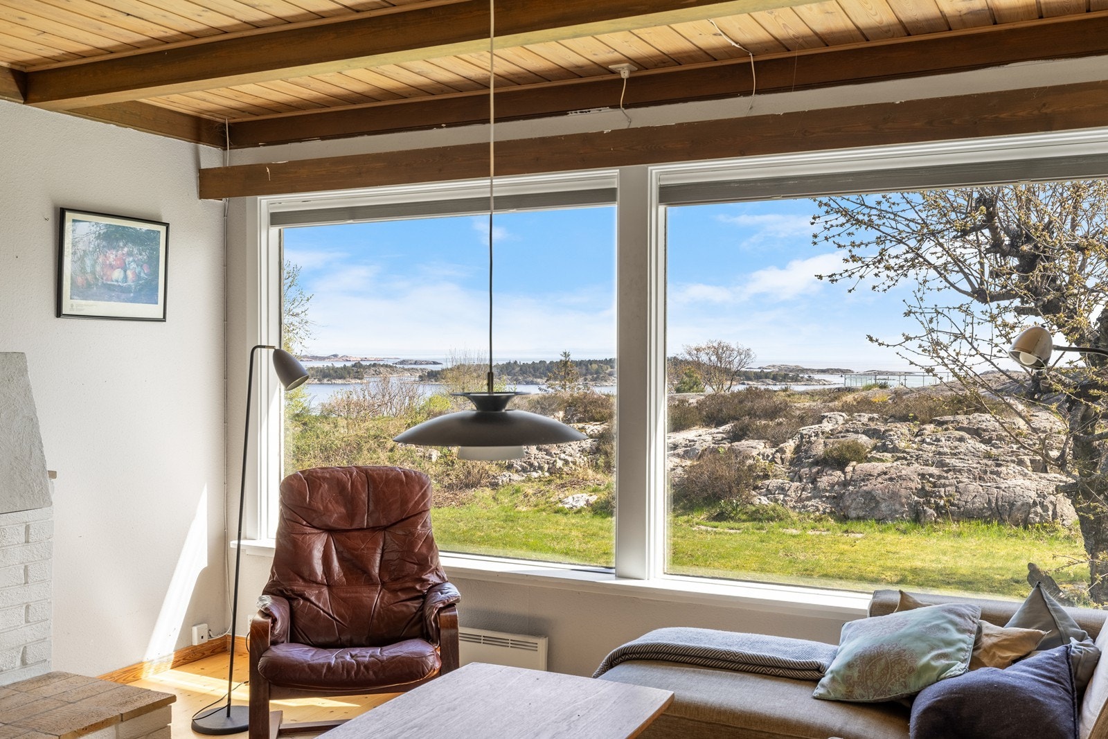 Nydelig utsikt fra stuen Galleribilde