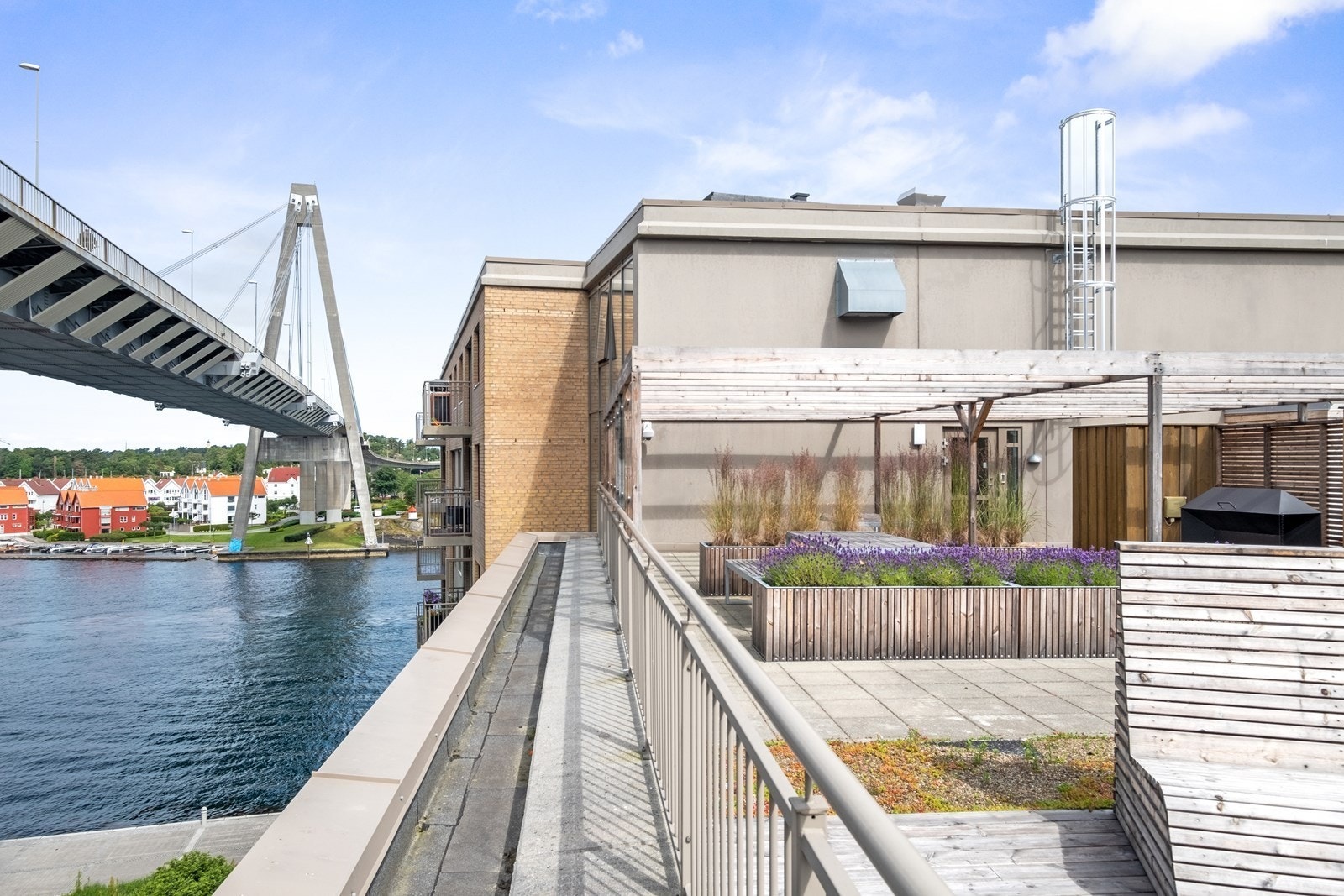 Felles takterrasse Galleribilde