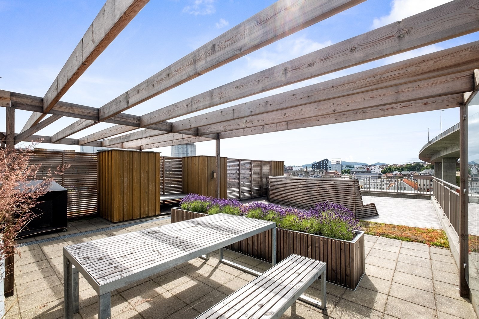 Felles takterrasse Galleribilde