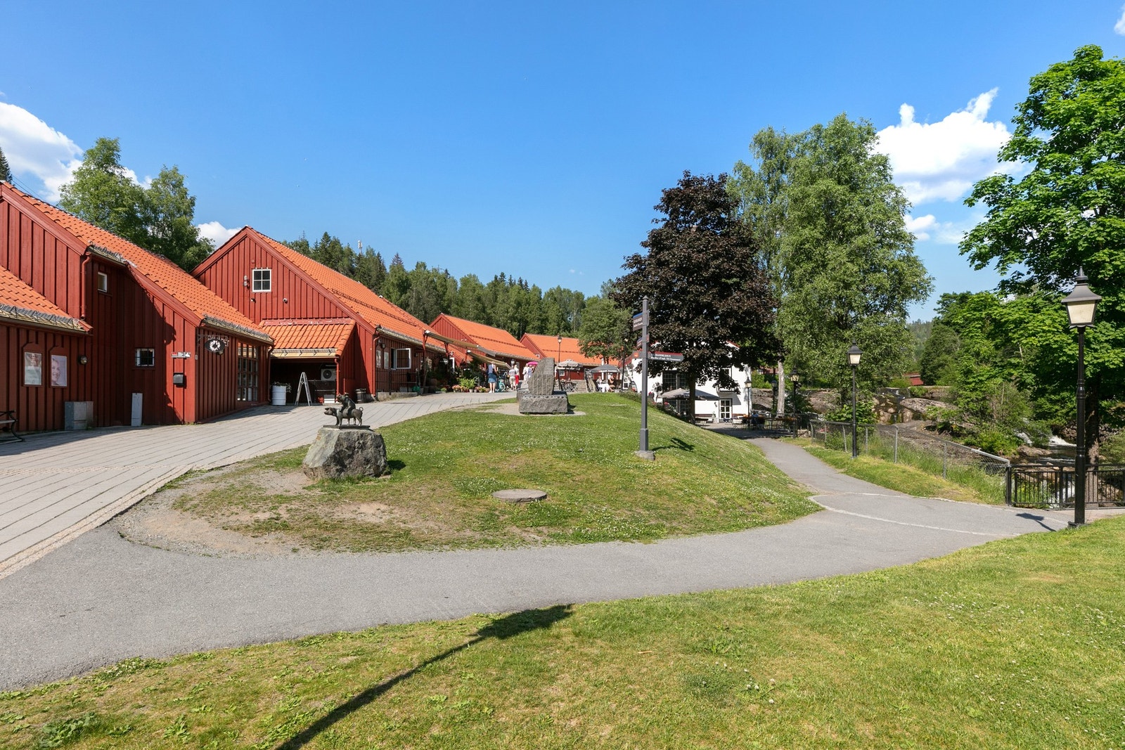 Områdebilde fra Bærums Verk Galleribilde