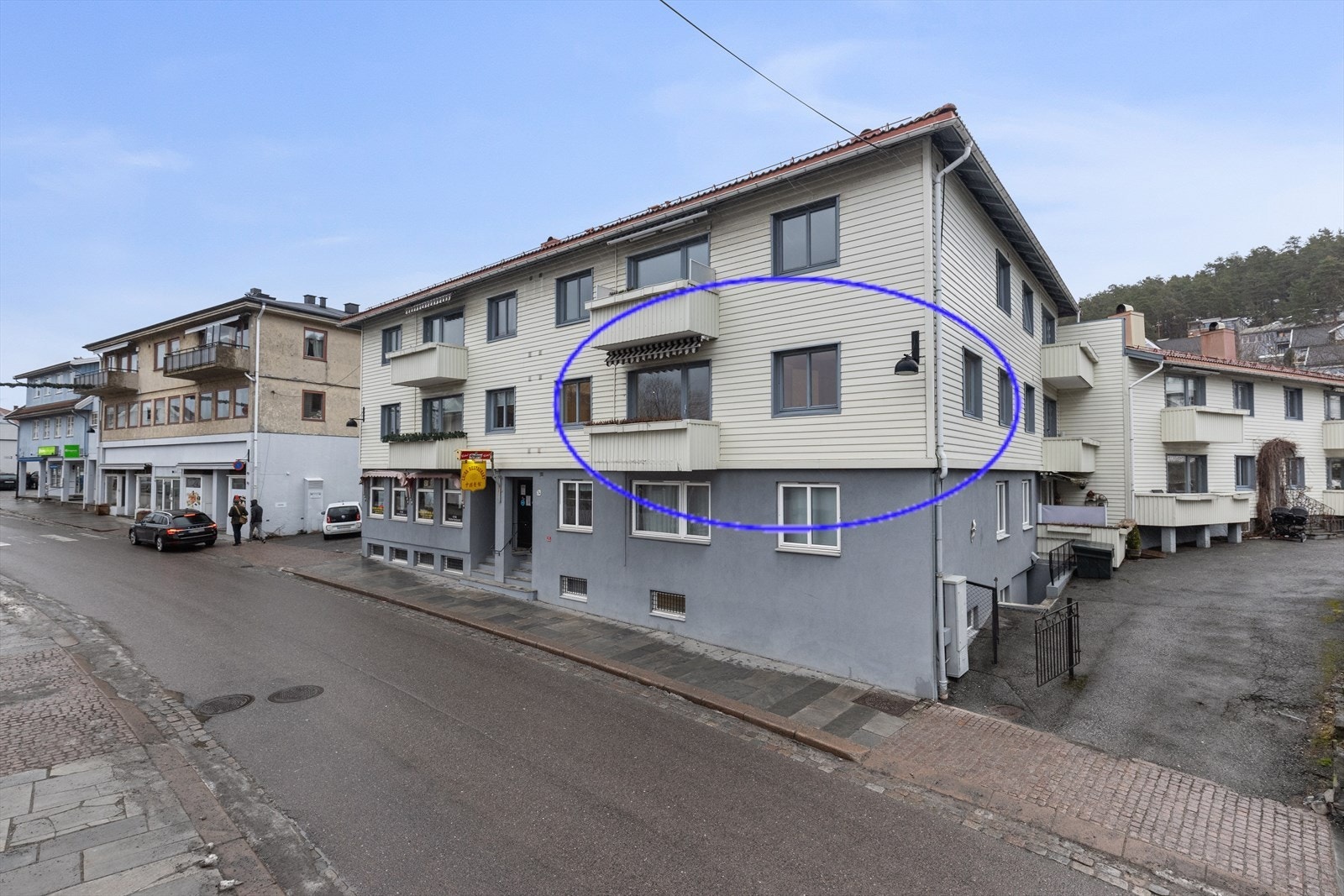 Arealeffektiv hjørneleilighet med balkong som ligger i bygget 2.etasje Galleribilde