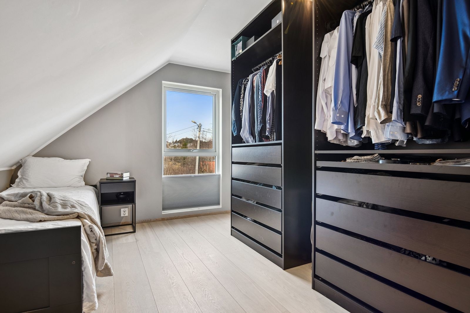 Soverom 3, i dag brukt som garderobe Galleribilde