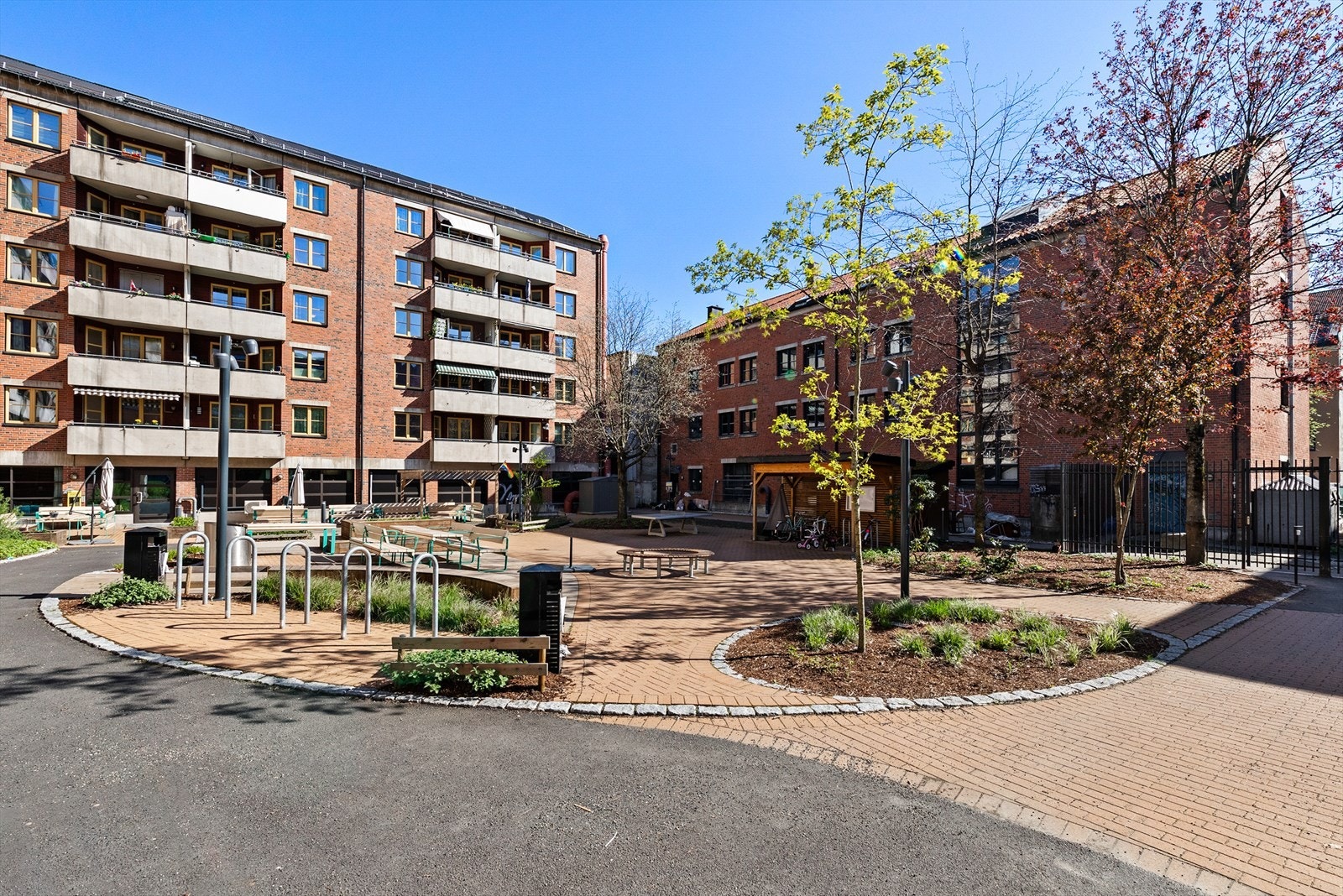 Gjennomført og pent opparbeidet i forbindelse med byfornyelsen Galleribilde