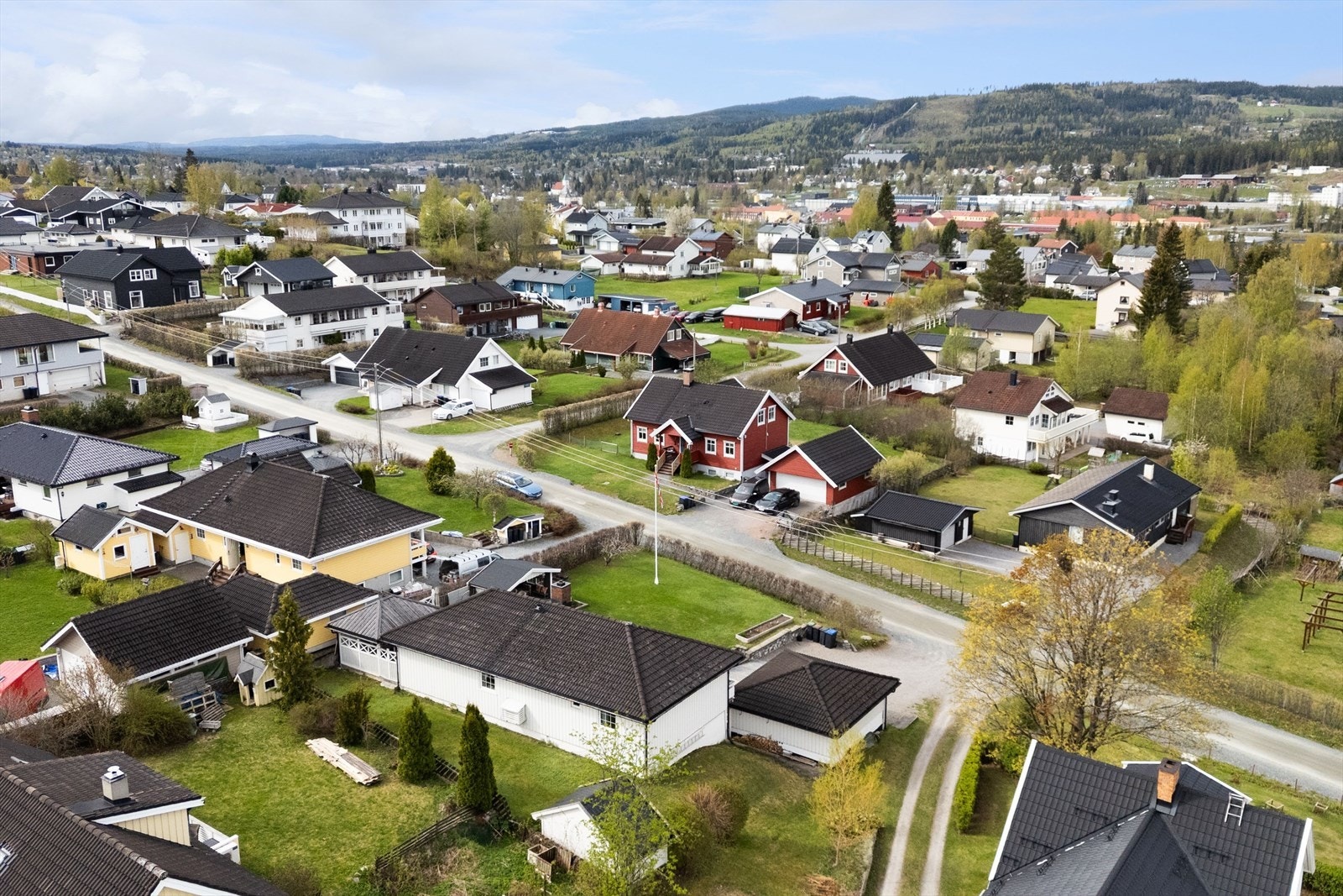 Dronebilde. Galleribilde