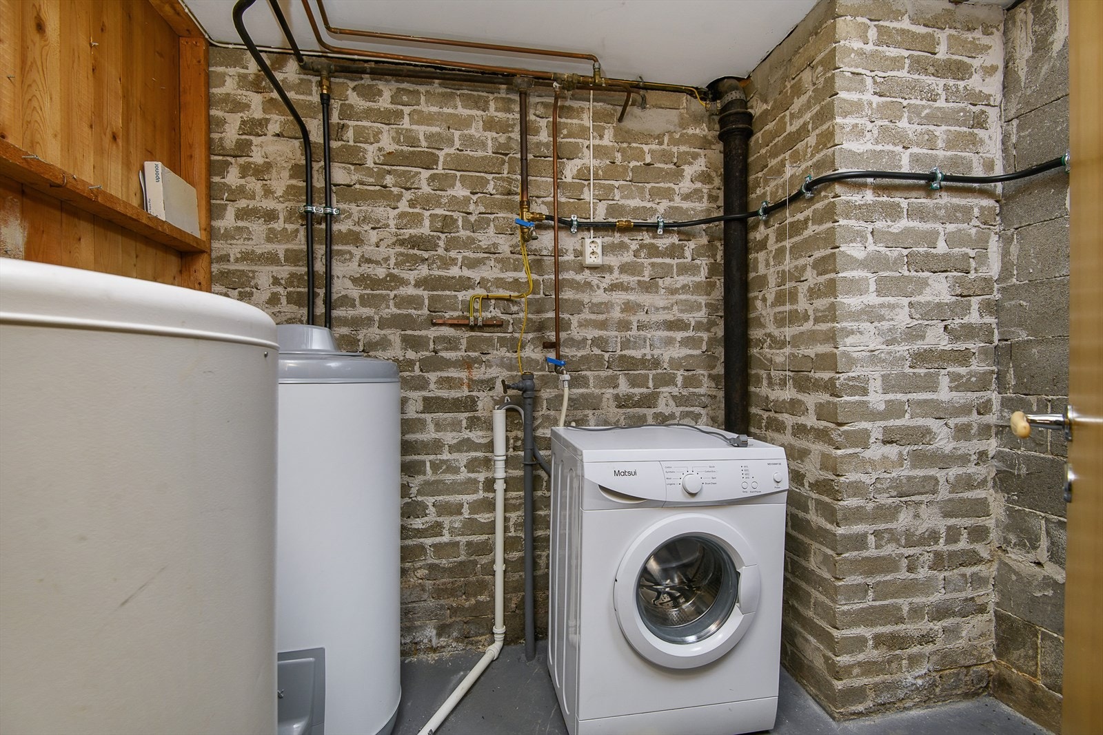 Eget vaskerom i utleieleiligheten. Galleribilde