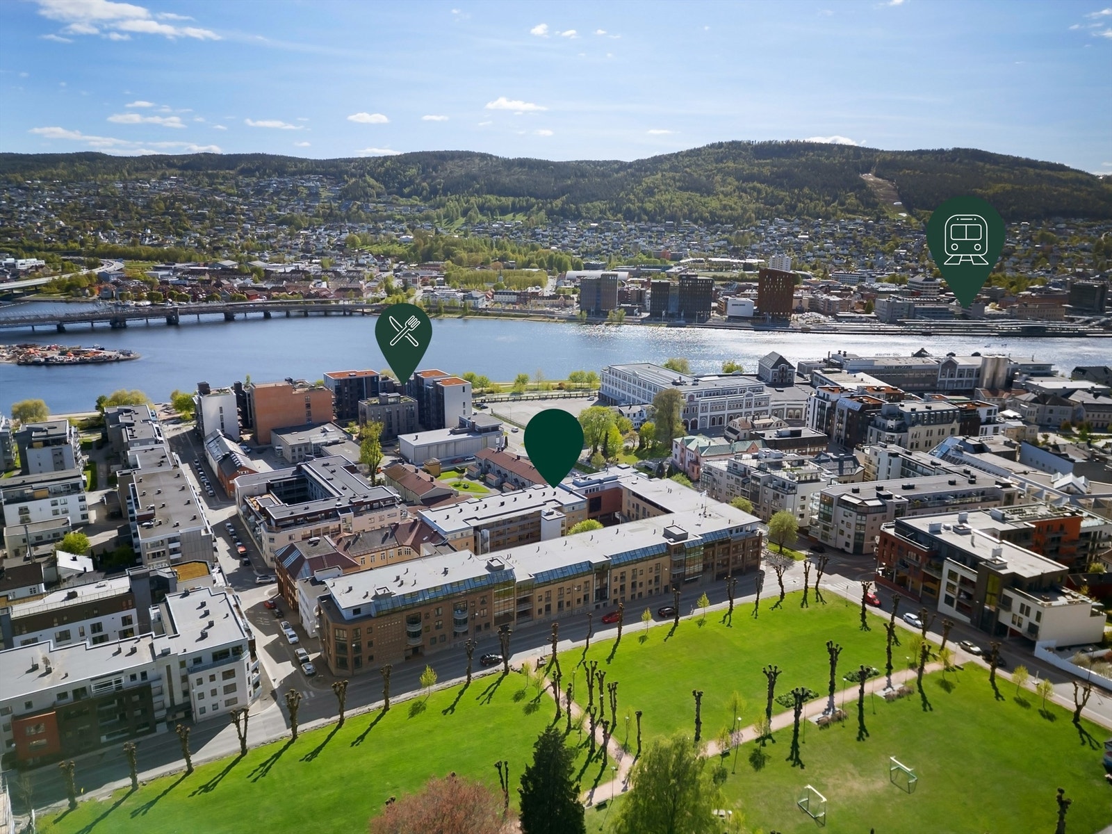 Gågatene i byen kan friste med et stort utvalg av sentrumsfasiliteter Galleribilde