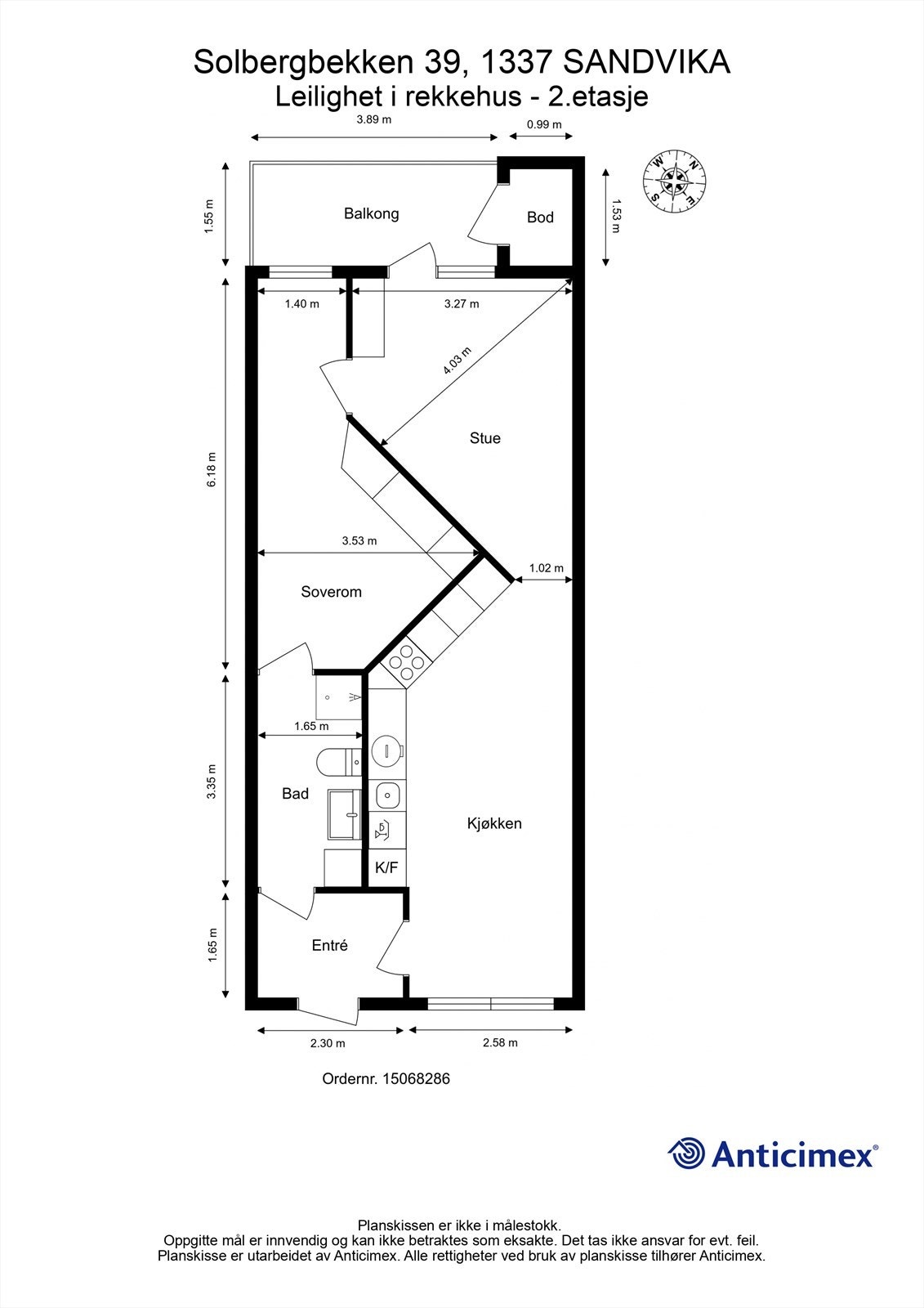 Plantegning. Galleribilde