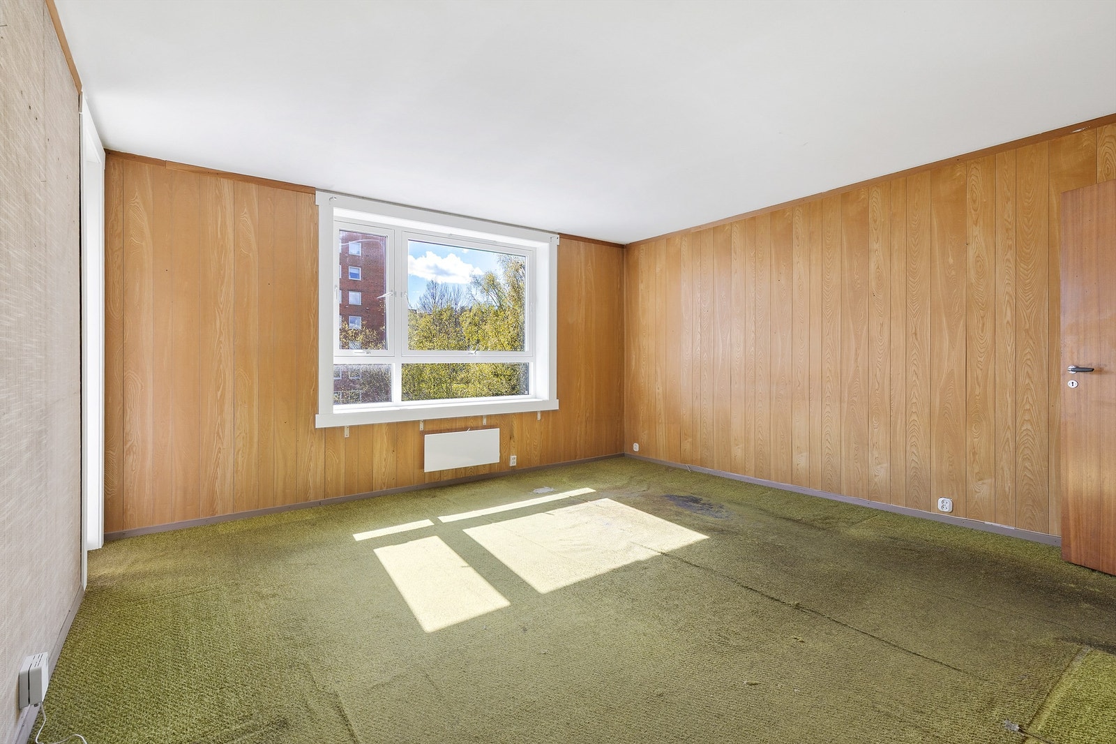 Stuen er av god størrelse med flere muligheter. Galleribilde