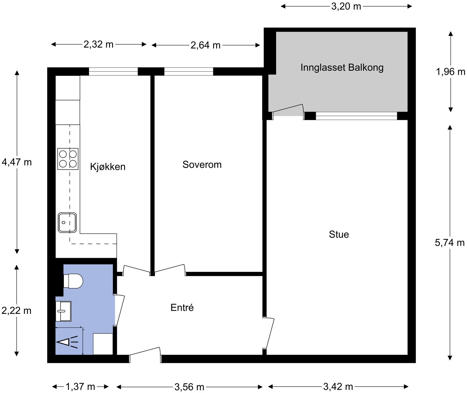 Plantegning. Galleribilde