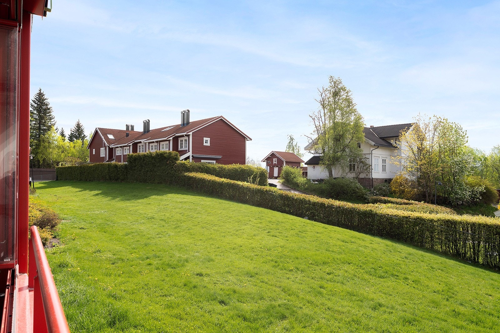 Utsyn fra balkongen. Galleribilde