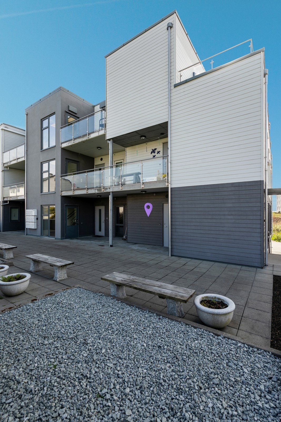 Inngang til leiligheten. Galleribilde