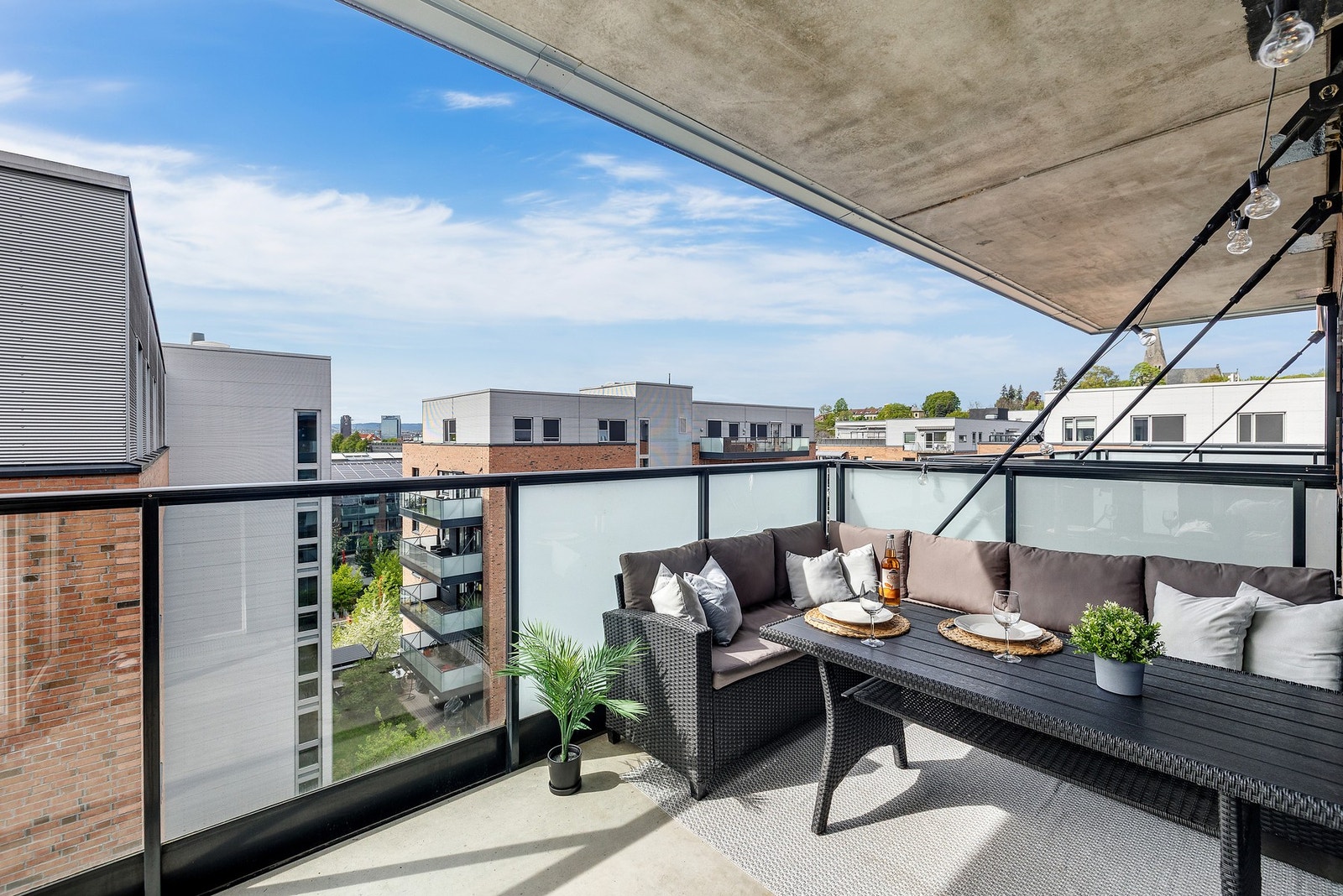 Her kan man nyte god sol- og utsiktsforhold. Galleribilde