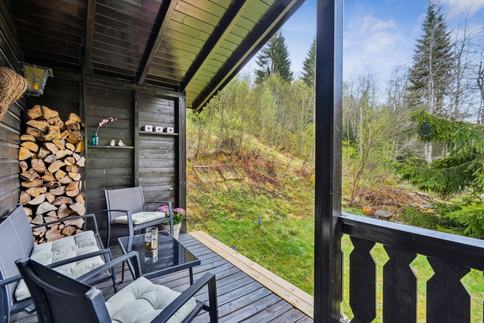 Her kan en møblere med loungeruppe om ønsket. Galleribilde