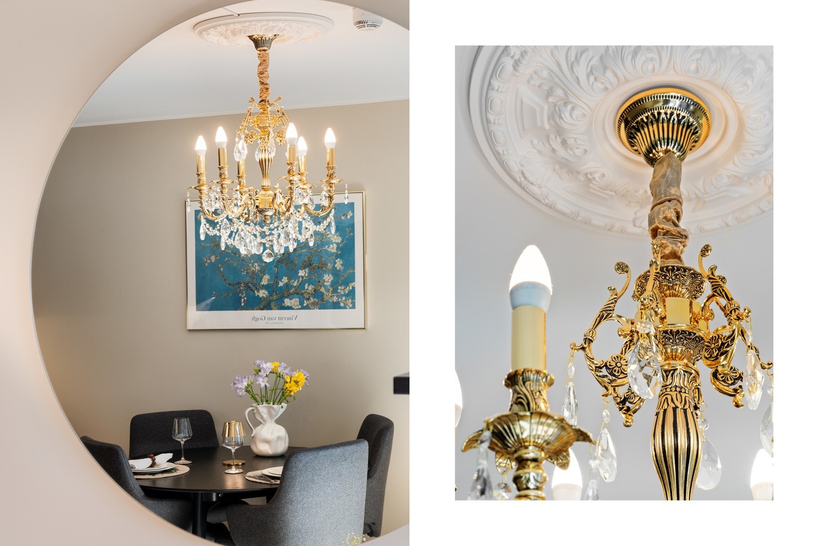 Stuen har nydelige detaljer som er verdt å bemerke seg. Galleribilde