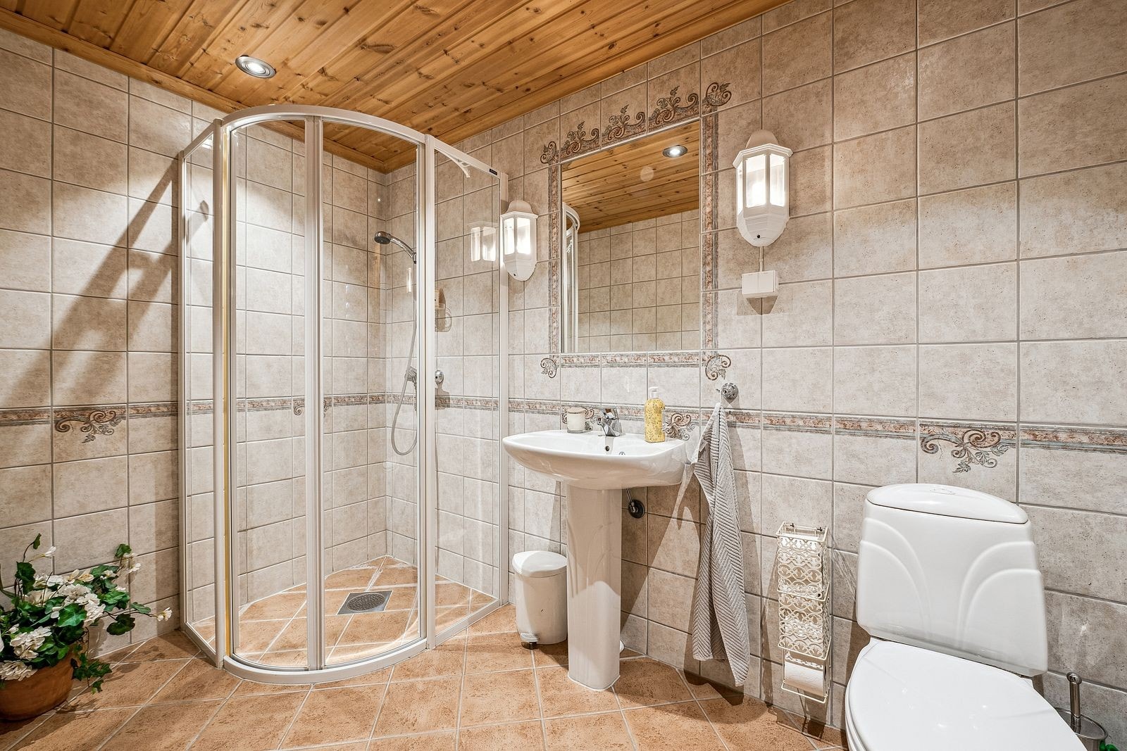 Flislagt bad Galleribilde