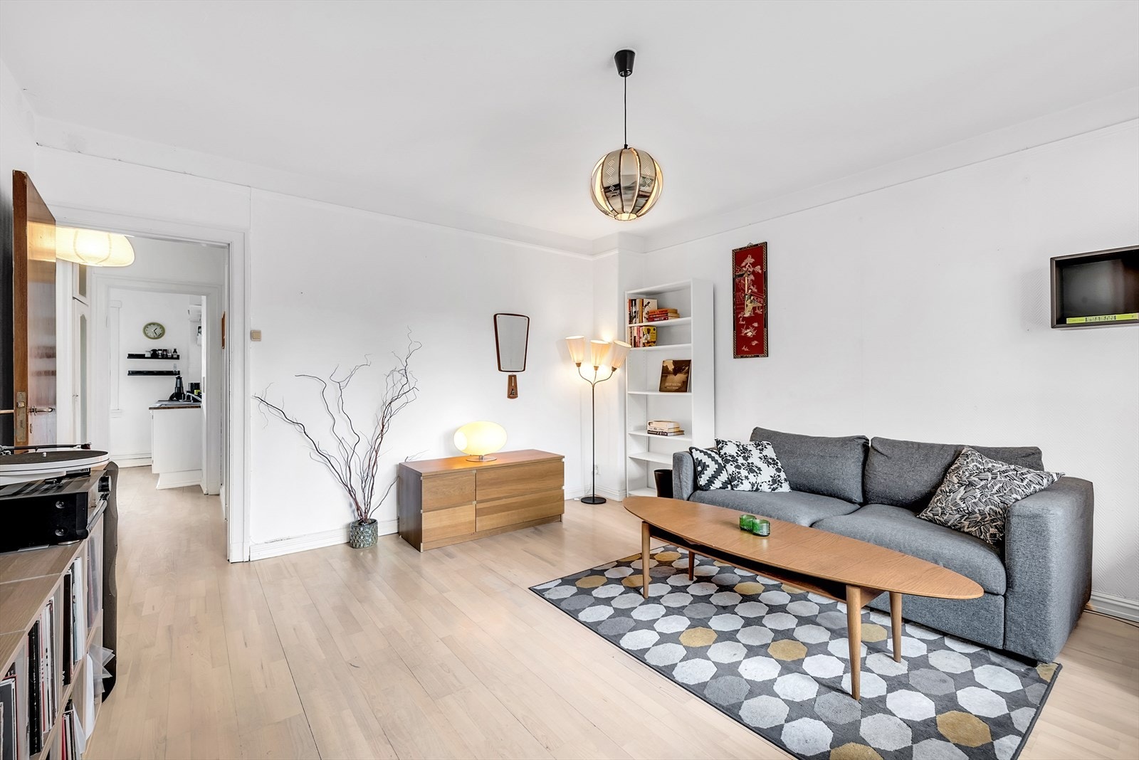 Stuen kan enkelt møbleres etter eget ønske Galleribilde