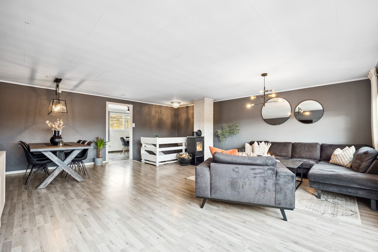 Her kan man invitere til sosiale lag med venner og familie. Galleribilde