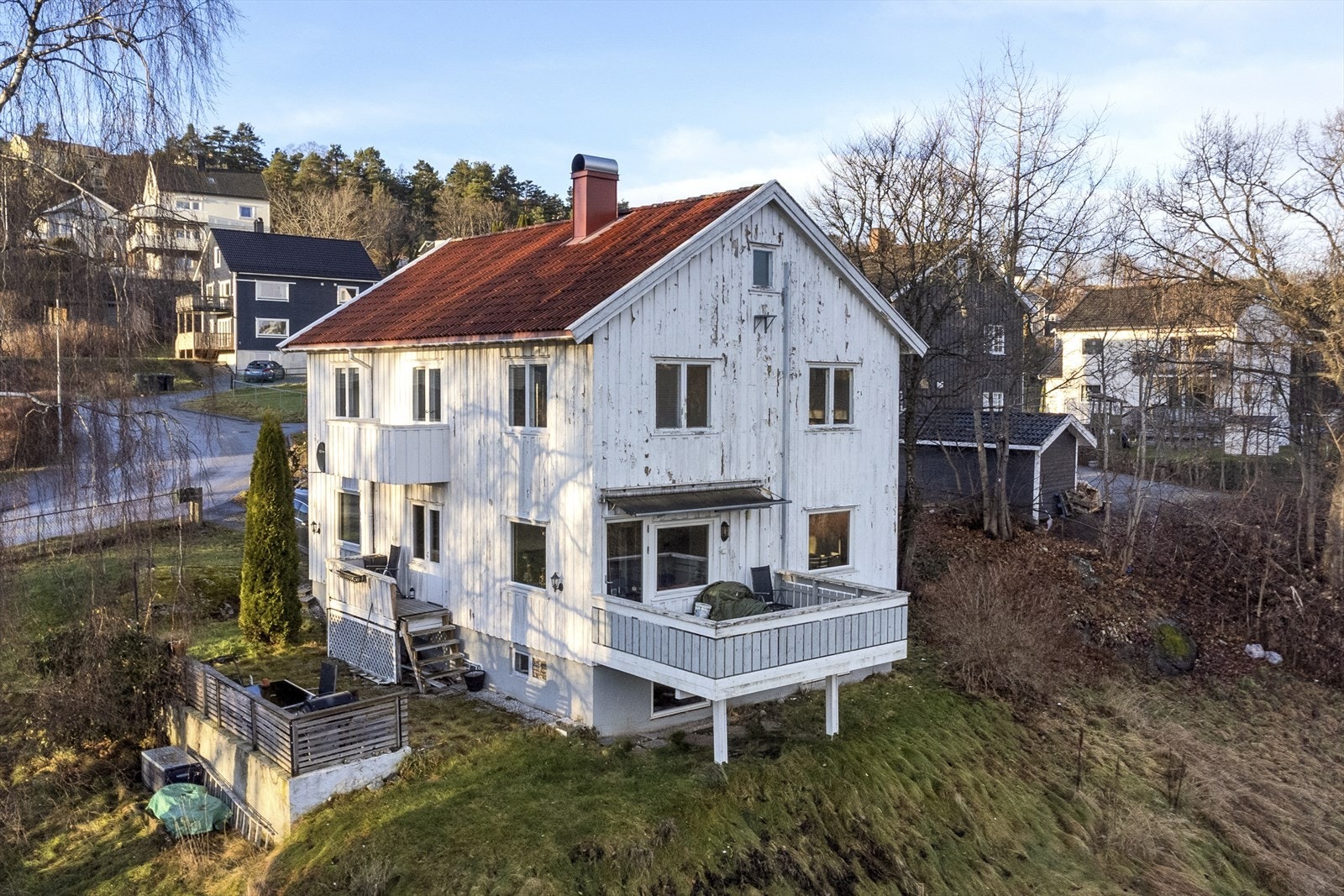 Dronefoto Galleribilde