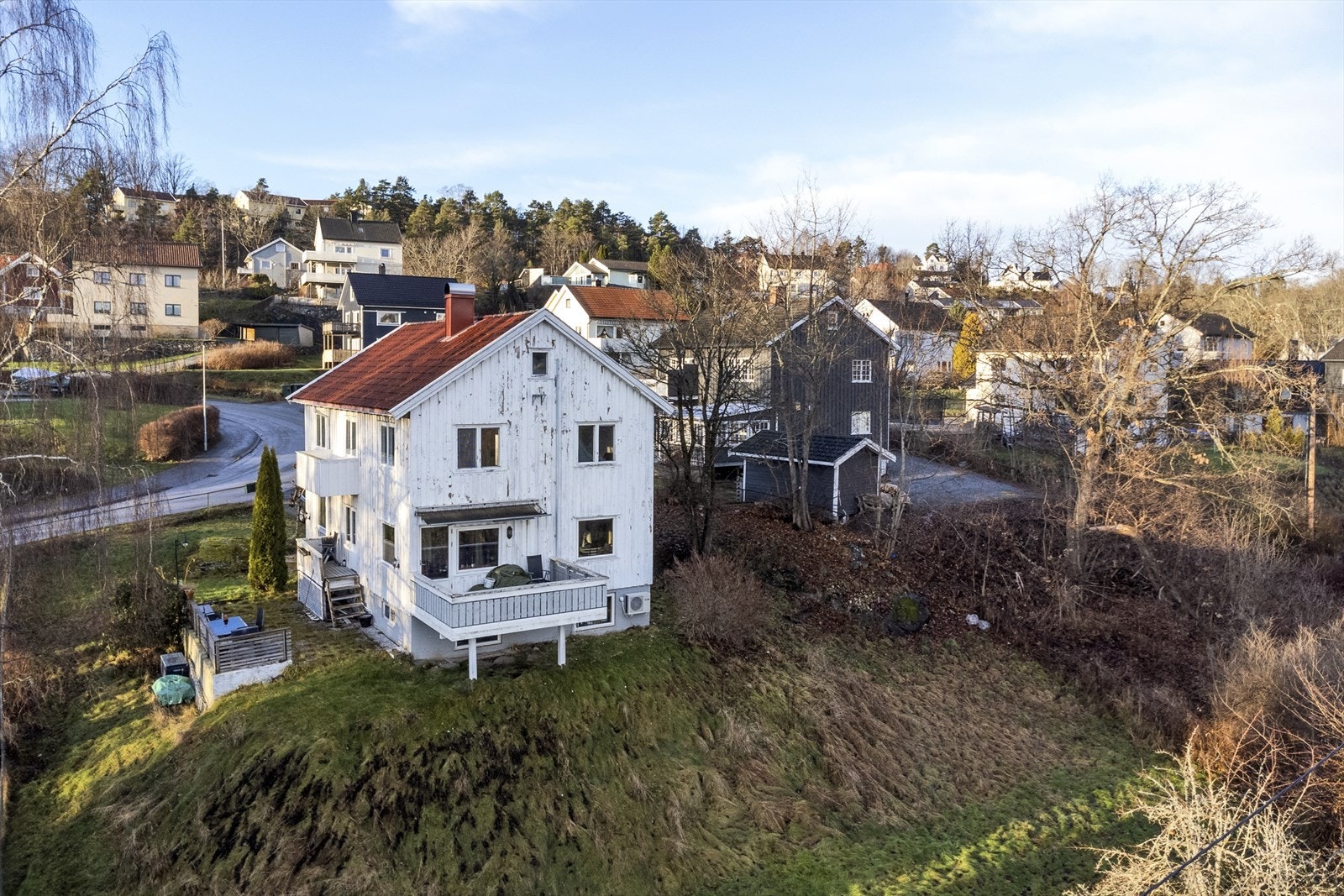 Dronefoto Galleribilde